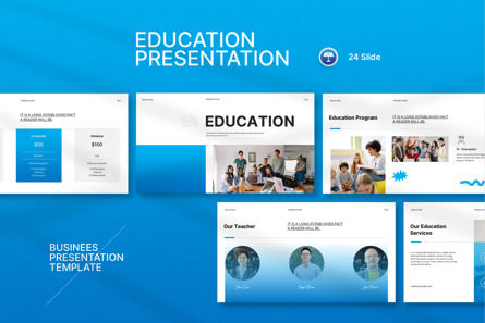 Education Course Keynote Template, Apple Keynote 템플릿, 12114, Education & Training — PoweredTemplate.com