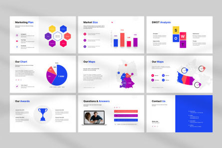 Pitch Deck Presentation Google Slide Template, Diapositiva 5, 12116, Modelos de negocios — PoweredTemplate.com