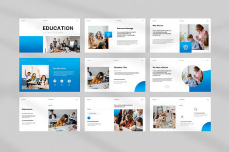 Education Course Google Slides Template, 슬라이드 3, 12131, Education & Training — PoweredTemplate.com