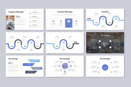 Business Project Proposal Google Slides Template, Diapositive 8, 12144, Business — PoweredTemplate.com