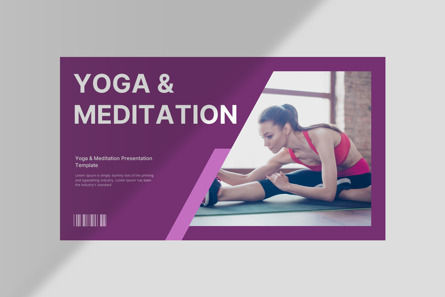 Yoga Meditation Presentation Template, Slide 4, 12150, Business — PoweredTemplate.com