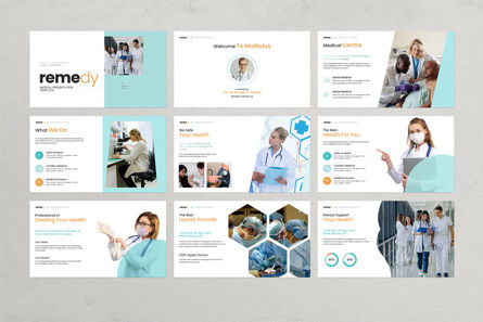 Remedy Medical Google Slides Template, Diapositiva 4, 12177, Negocios — PoweredTemplate.com