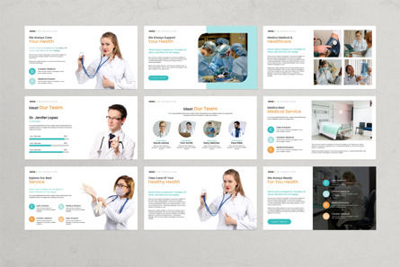 Remedy Medical Google Slides Template, Diapositiva 5, 12177, Negocios — PoweredTemplate.com