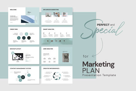Marketing Plan Presentation Template, Slide 3, 12180, Business — PoweredTemplate.com