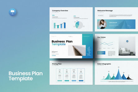 Future Business Plan Keynote Template, Modelo do Keynote da Apple, 12181, Negócios — PoweredTemplate.com