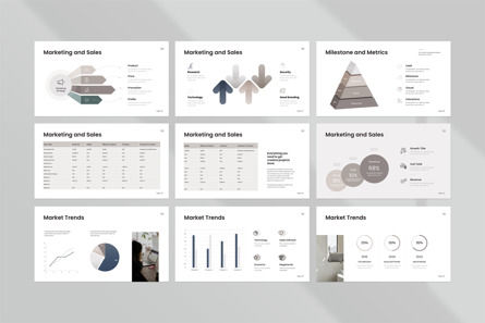 Business Plan Google Slides Template, スライド 17, 12202, ビジネス — PoweredTemplate.com