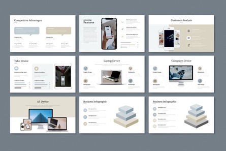 Digital Marketing Strategy Google Slides Template, Diapositiva 8, 12204, Negocios — PoweredTemplate.com
