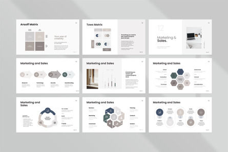 Business Plan PowerPoint Template, Slide 16, 12207, Bisnis — PoweredTemplate.com