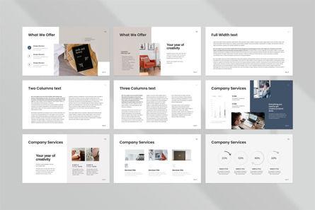 Business Plan PowerPoint Template, Slide 7, 12207, Business — PoweredTemplate.com