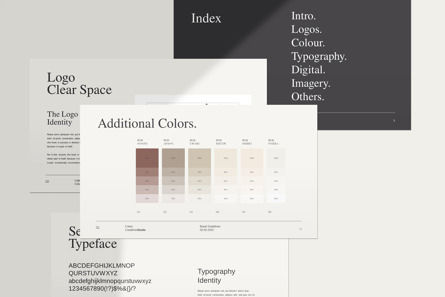 The Minimalist Brand Guidelines PowerPoint Template, Slide 6, 12213, Lavoro — PoweredTemplate.com