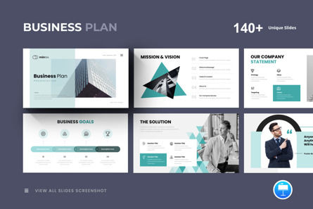 Business Plan Presentation Keynote Template, Keynote-Vorlage, 12214, Business — PoweredTemplate.com
