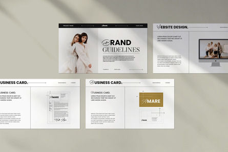 Brand Guideline PowerPoint Template, Diapositive 3, 12216, Business — PoweredTemplate.com