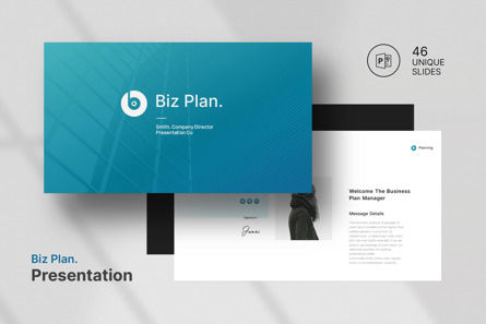 Business Plan Presentation, PowerPoint Template, 12230, Business — PoweredTemplate.com