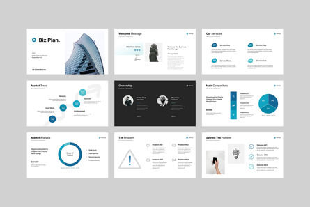 Business Plan Presentation, Diapositiva 8, 12230, Negocios — PoweredTemplate.com