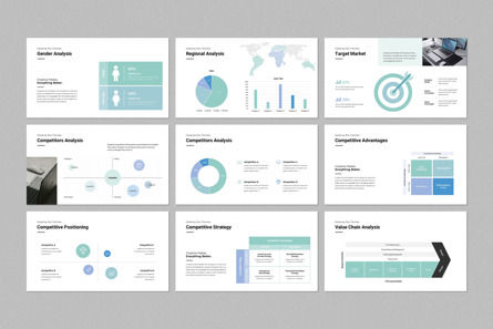 Marketing Plan PowerPoint Template, スライド 4, 12231, ビジネス — PoweredTemplate.com