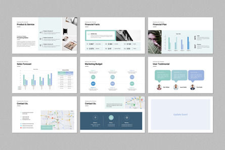 Marketing Plan PowerPoint Template, Slide 7, 12231, Business — PoweredTemplate.com