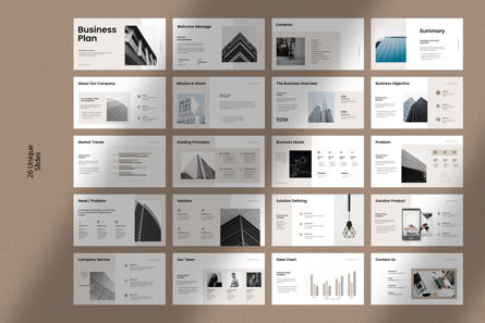 Business Plan Presentation Template, Diapositiva 10, 12232, Negocios — PoweredTemplate.com