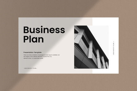 Business Plan Presentation Template, Slide 4, 12232, Business — PoweredTemplate.com