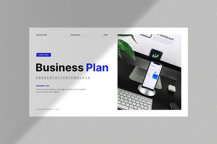 Business Plan Presentation Template, スライド 4, 12233, ビジネス — PoweredTemplate.com