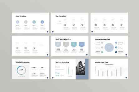 Business Pitch Deck PowerPoint Template, Diapositive 11, 12252, Business — PoweredTemplate.com