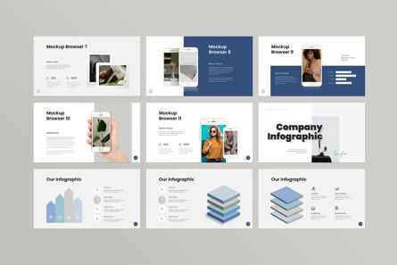Business Pitch Deck PowerPoint Template, Diapositiva 14, 12252, Negocios — PoweredTemplate.com