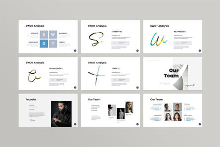 Business Pitch Deck PowerPoint Template, Diapositiva 8, 12252, Negocios — PoweredTemplate.com