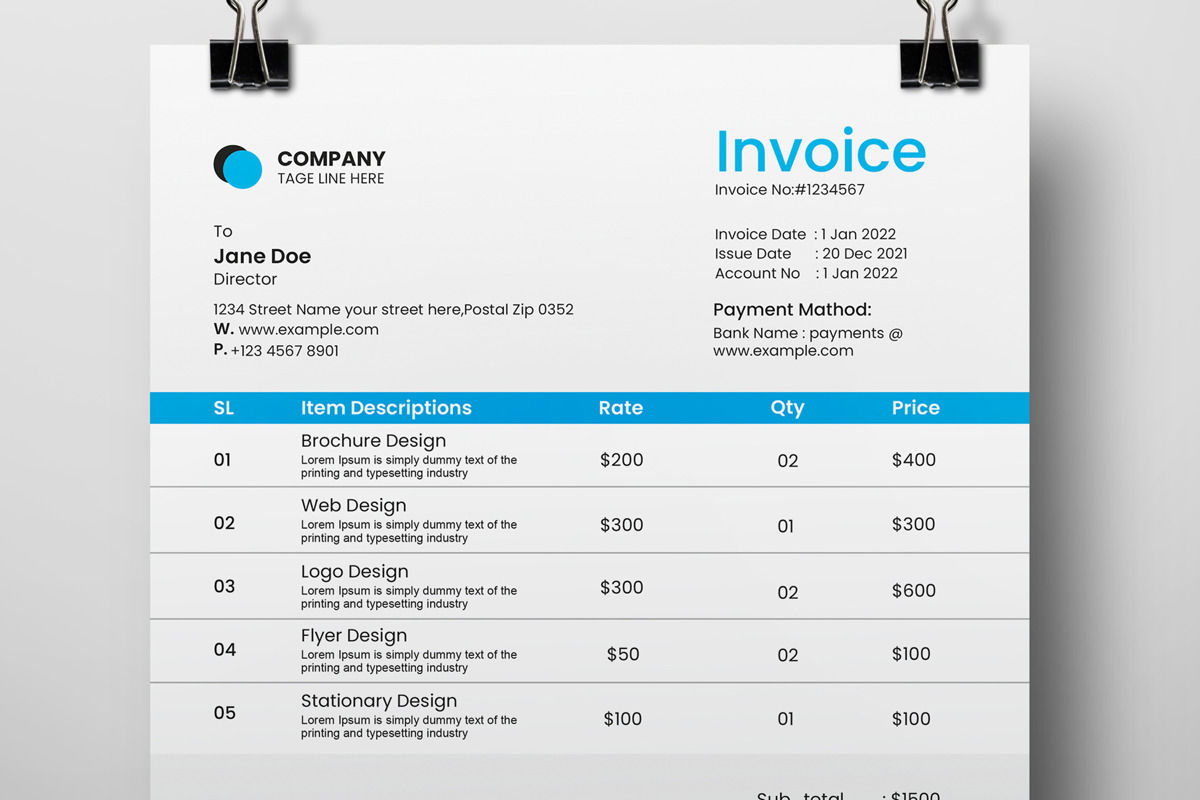 Invoice Design 2024 Alat Tulis MightyDesign 116751   Sp Slide H 2 