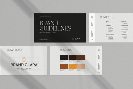 Brand Guidelines PowerPoint Template, Slide 2, 12257, Lavoro — PoweredTemplate.com