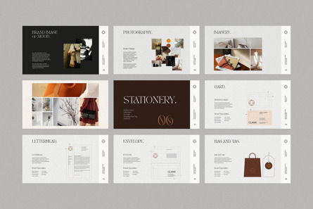 Brand Guidelines PowerPoint Template, Slide 9, 12257, Lavoro — PoweredTemplate.com