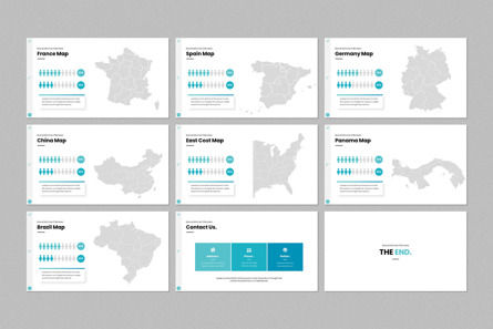 Brand Minimal PowerPoint Template, Diapositiva 11, 12275, Negocios — PoweredTemplate.com