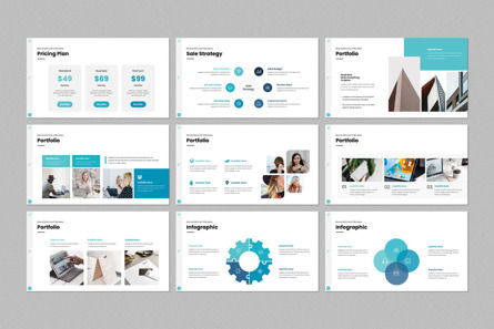 Brand Minimal PowerPoint Template, Diapositive 8, 12275, Business — PoweredTemplate.com