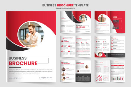 Business Plan Brochure Template Layout Design or Company Profile ...