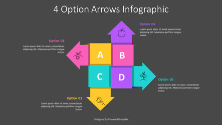 Free Animated Origami Arrows Presentation Template, Diapositiva 3, 12282, Animado — PoweredTemplate.com