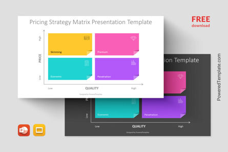 Free Pricing Strategy Chart for Quality Vs Price Analysis Presentation Template, Kostenlos Google Slides Thema, 12291, Business Modelle — PoweredTemplate.com