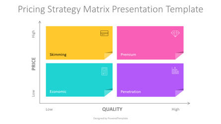 Free Pricing Strategy Chart for Quality Vs Price Analysis Presentation Template, Dia 2, 12291, Businessmodellen — PoweredTemplate.com