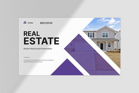 Real Estate Presentation Template, Diapositiva 4, 12297, Negocios — PoweredTemplate.com