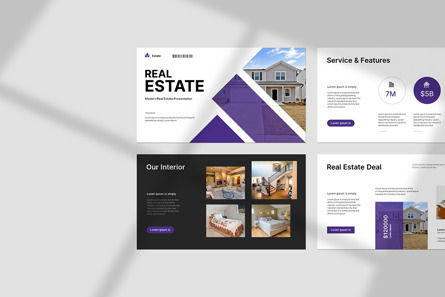Real Estate Presentation Template, Diapositiva 7, 12297, Negocios — PoweredTemplate.com