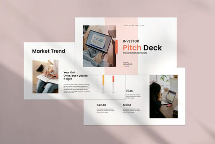 Investor Pitch-Deck PowerPoint Template, スライド 2, 12298, ビジネス — PoweredTemplate.com