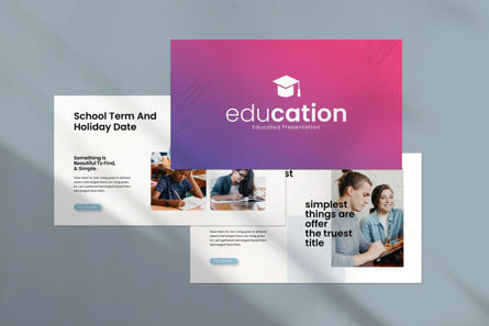 Education Google Slides Template, Diapositiva 2, 12301, Education & Training — PoweredTemplate.com