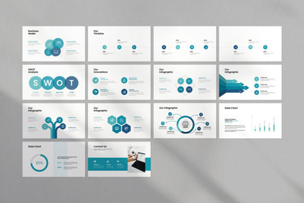 Business Plan PowerPoint Template, Slide 6, 12305, Business — PoweredTemplate.com