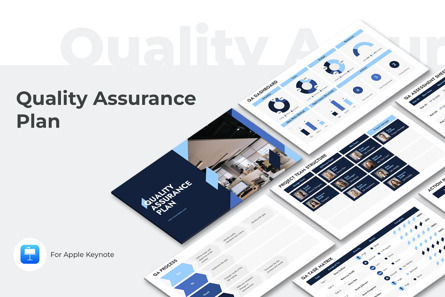 Quality Assurance Plan Keynote, Apple Keynote 템플릿, 12306, 비즈니스 — PoweredTemplate.com