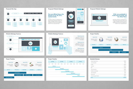 Website Redesign Proposal PowerPoint, Diapositive 3, 12307, Business — PoweredTemplate.com
