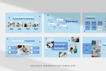 Dental Clinic Center - PowerPoint Template, Slide 2, 12309, Business — PoweredTemplate.com