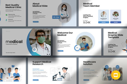 Medical Google Slides Template, Google Slides Theme, 12311, Medical — PoweredTemplate.com