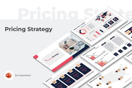 Pricing Strategy PowerPoint Template, Plantilla de PowerPoint, 12314, Negocios — PoweredTemplate.com