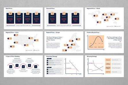Pricing Strategy PowerPoint Template, Diapositiva 3, 12314, Negocios — PoweredTemplate.com