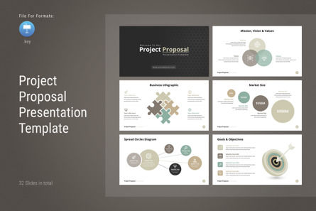 Project Proposal Keynote Template, 苹果主题演讲模板, 12322, 商业 — PoweredTemplate.com