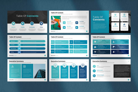 Business Plan Presentation Template, Diapositiva 3, 12323, Negocios — PoweredTemplate.com