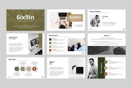 6ix9in - Presentation Template, Slide 2, 12324, Business — PoweredTemplate.com