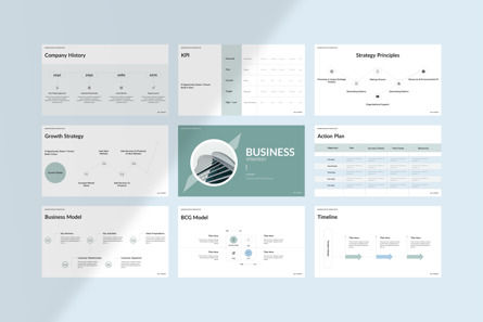 Business Strategy Presentation, Diapositive 8, 12326, Business — PoweredTemplate.com